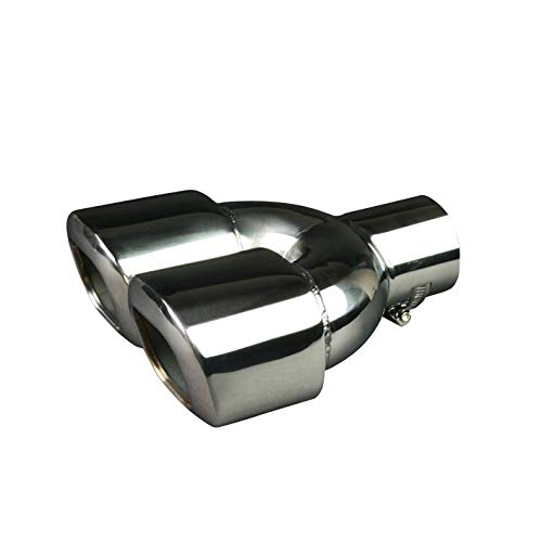 Amazon | マフラーカッター S2000 2本出し シルバー 「AX401 汎用